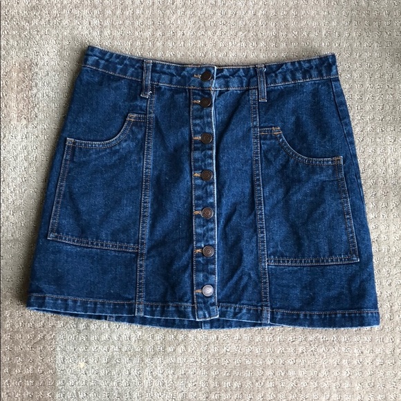 stradivarius Dresses & Skirts - Stradivarius Denim Mini Skirt